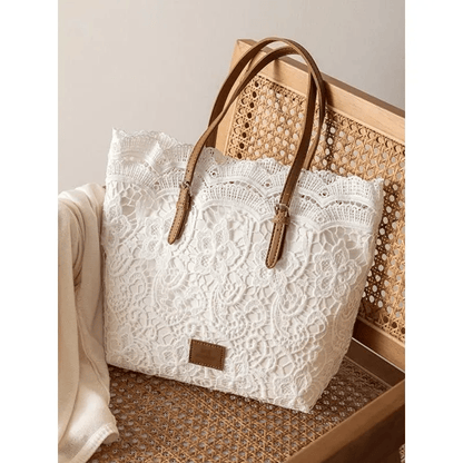 Vintage Lace Shoulder Bag – Elegant Crossbody Purse for Every Occasion 👜🤍