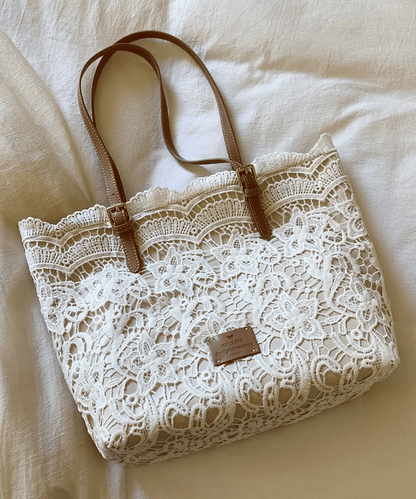 Vintage Lace Shoulder Bag – Elegant Crossbody Purse for Every Occasion 👜🤍