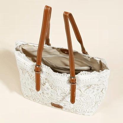 Vintage Lace Shoulder Bag – Elegant Crossbody Purse for Every Occasion 👜🤍